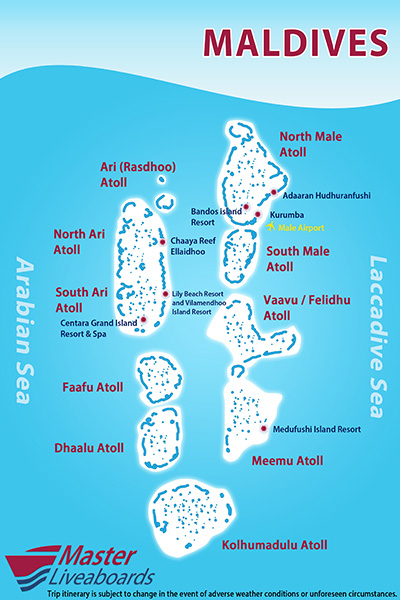 Master maldives map
