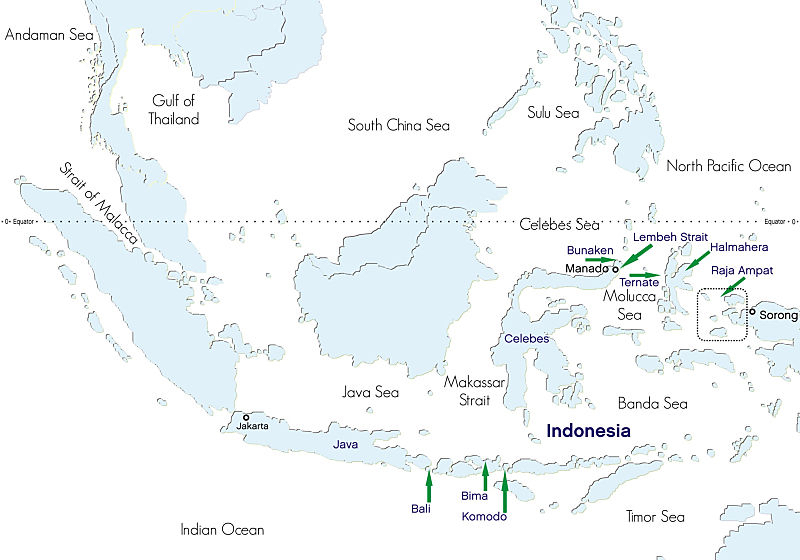 Siren indonesia map opt